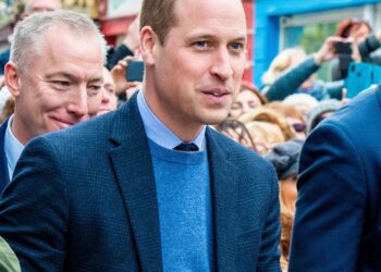 Prince William at King Charles III. birthday