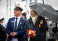 PVYC&rsquo;s past commodore Dale Gann walks with Princess Anne during last visit to the club in 2024. (Kendrick Grasby photo)