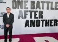 Leonardo DiCaprio arrives at the premiere of "One Battle After Another" on Monday, Sept. 8, 2025, at the TCL Chinese Theatre in Los Angeles. (Photo by Jordan Strauss/Invision/AP)