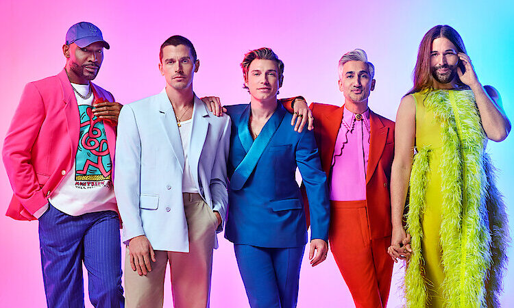 Karamo Brown, Antoni Porowski, Jeremiah Brent, Tan France, Jonathan Van Ness