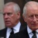 There were times in the last tumultuous 12 months when the Andrew Mountbatten-Windsor drama threatened to obliterate not just all the good works of the Royal Family but also the long-term security of the House of Windsor and its grip on the nation’s affections, writes Richard Kay. Pictured: Andrew Mountbatten-Windsor next to King Charles at the funeral of the late Katherine, Duchess of Kent on September 16, 2025