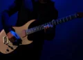 Shark's guitars can be customized with a range of body styles, necks, a removable nut, and a wild selection of electronics
