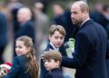 Samir Hussein/WireImage Princess Charlotte, Prince Louis, Prince George and Prince William on Christmas 2024