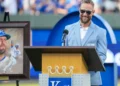 Royals legend Alex Gordon got a vote for the Baseball Hall of Fame image