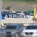 Cars drive by the Aspiria Campus located in Overland Park, Kansas. (Spectrum News)