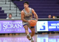 University of Scranton’s Jon Spatola looks to pass during the...