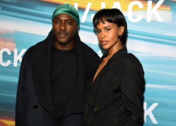 Sabrina Elba and Husband Idris Do Couple Coords at 'Hijack' Premiere