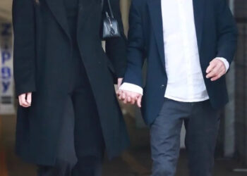BACKGRID Valeria Nicov and Sean Penn on Jan. 14, 2026 in Los Angeles.