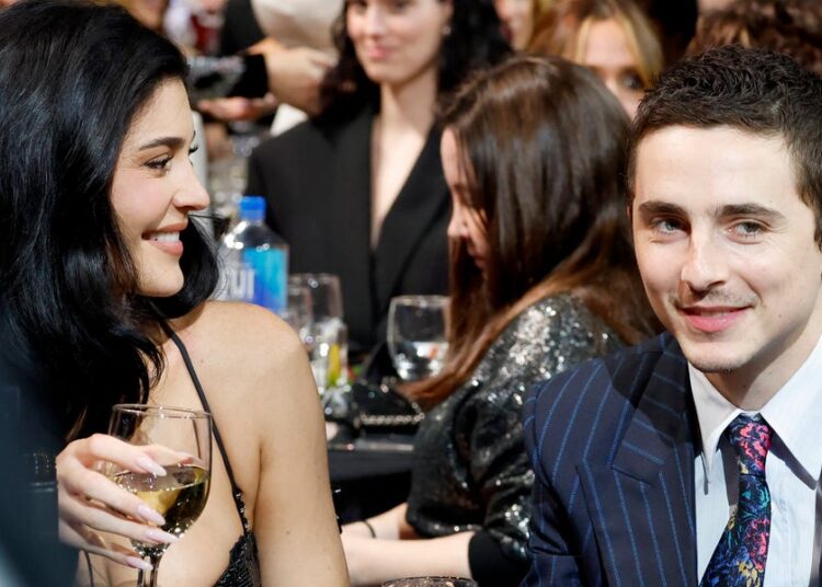 See Kylie Jenner's Reaction to Timothée Chalamet's Critics Choice Speech About Her