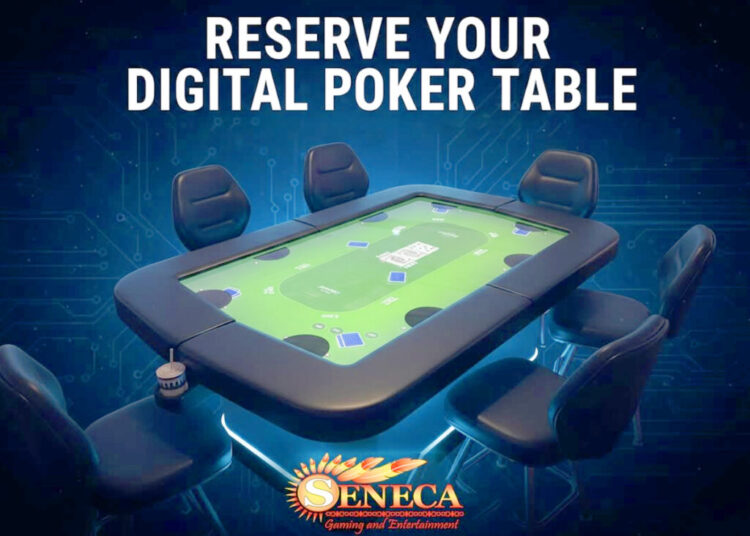 Seneca Gaming and Entertainment introduces digital poker tables