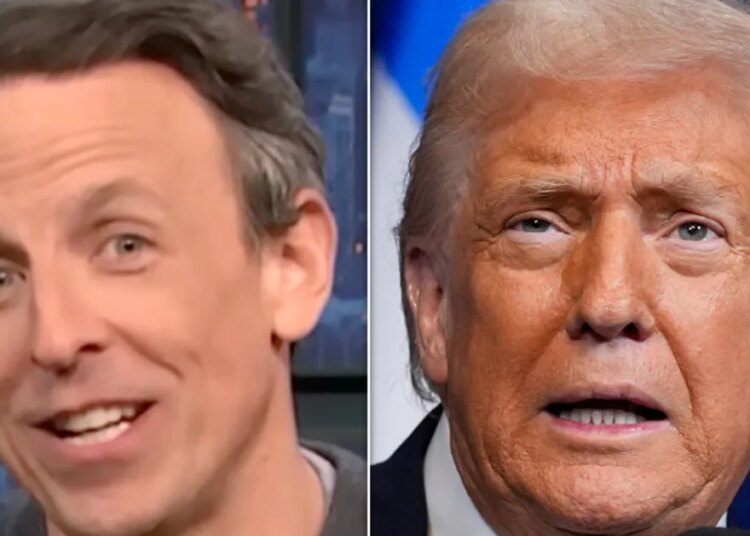 Seth Meyers Fulfills His New Year's Resolution With A Brutal Trump Supercut
