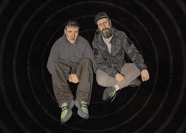 The artwork for Sleaford Mods' 'The Demise Of Planet X'. Credit: Press