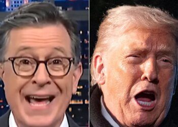 Stephen Colbert Ruthlessly Taunts His CBS Bosses With A Scathing Trump Reminder