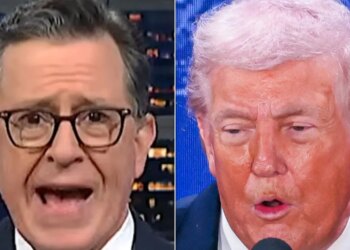 Stephen Colbert Spots The Ultimate Trump Snub