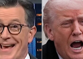 Stephen Colbert Taunts Trump With The 2 Words That Triggered Him