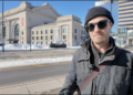 Layton, streetcar rider