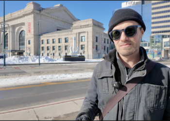 Layton, streetcar rider