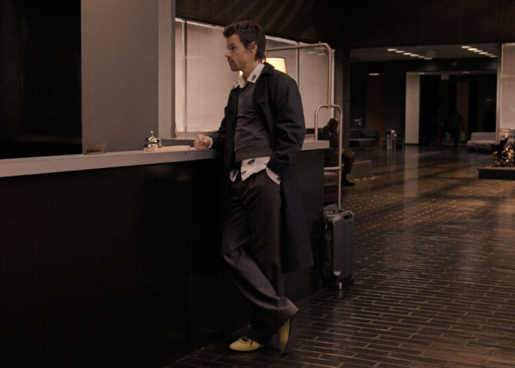 Harry Styles debuted his new "Aperture" music video, starring lime green Prada ballet sneakers