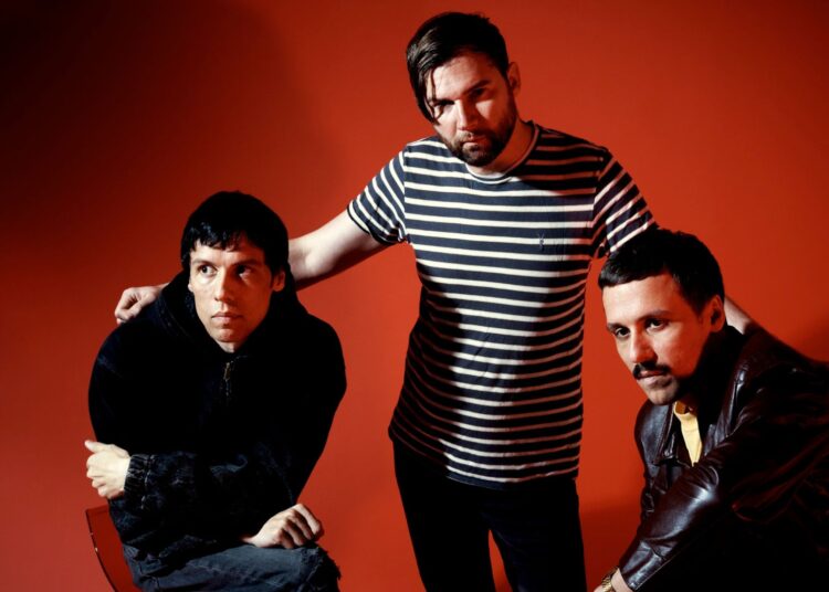The Cribs. Photo credit: Steve Gullick