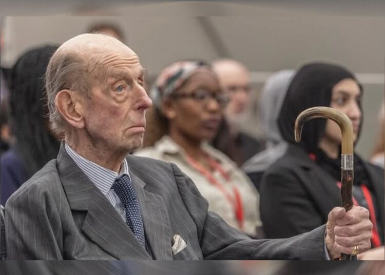 The Royal Family gives a nod to the Duke of Kent as he reflect on lives lost and saved
