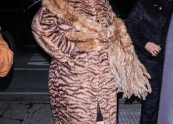 Celebrities Wearing Animal Print Shoes