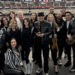 David Perrico and the Raiders House Band poses for a photo during the Raiders' season-ending, 1 ...