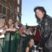 During the BMW Charity Pro Am red carpet walk in downtown Greenville Thursday night, Alice Cooper basks in fans' attention as he walks the red carpet.