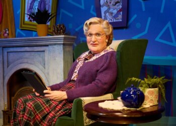 Mrs Doubtfire the Musical is set to be among the 2026 show highlights in Newcastle. Credit: Manuel Harlan