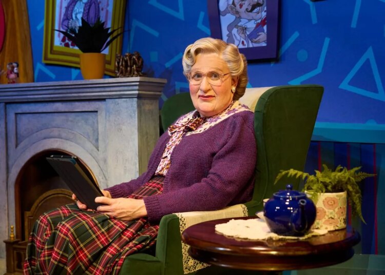 Mrs Doubtfire the Musical is set to be among the 2026 show highlights in Newcastle. Credit: Manuel Harlan