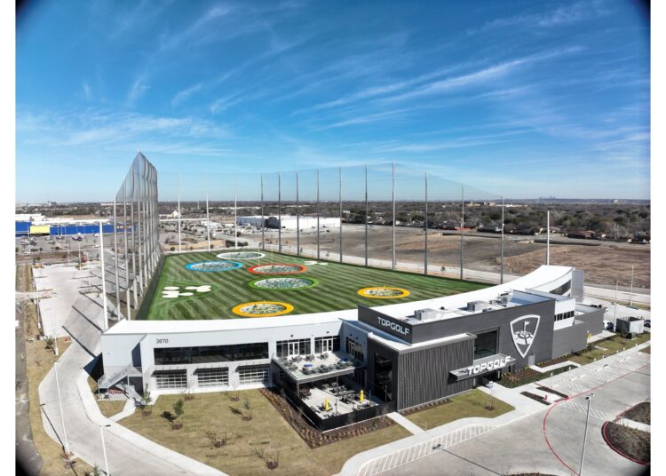 Topgolf Opens Fifth Venue in DFW Near Grand Prairie's EpicCentral Entertainment District