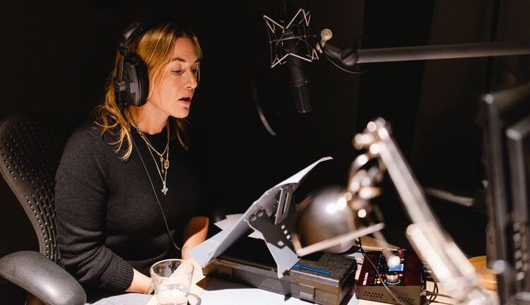 Narrator Kate Winslet. Pic: PA/Amazon Prime Video