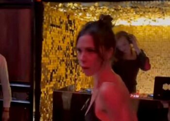Victoria on the dancefloor