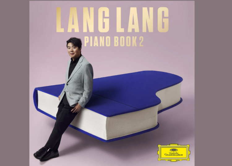 A man leaning on a book.