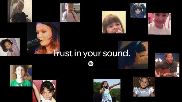 Spotify 'Trust In Your Sound' ad (Courtesy Spotify)