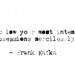 Black and white typewritten quote about following desires.