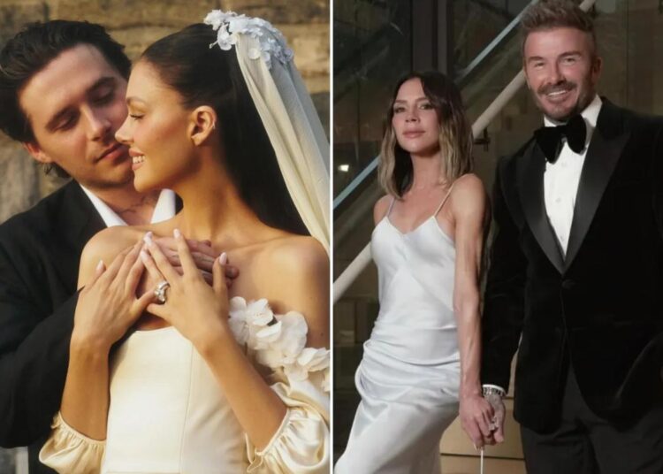 What really happened at Brooklyn Beckham's wedding reception