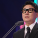 Broadcaster Lee Sang-min accepts the grand prize at the 2025 SBS Entertainment Awards. Screenshot from the broadcast