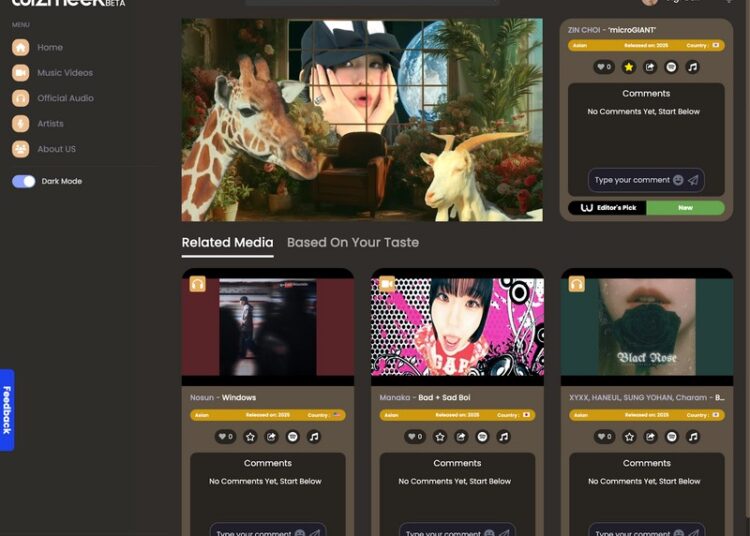 Wizmeek Announces New Music Discovery Platform with 100% Human Curation