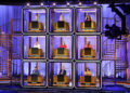 Coverage of the CBS Original Series HOLLYWOOD SQUARES, Season 2, Episode 222, scheduled to air on the CBS Television Network. Pictured: (Clockwise) Pete Holmes, Ariana DeBose, Niecy Nash-Betts, Ron Funches, Ms. Pat, Boston Rob, Jo Koy, Tiffany Haddish and Co-Host Drew Barrymore. Photo: Matthew Taplinger/CBS ©2025 CBS Broadcasting, Inc. All Rights Reserved.