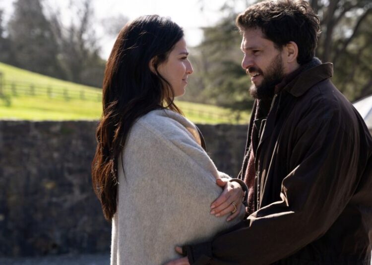 Marisa Abela and Kit Harington in 'Industry' Season 4 Episode 2