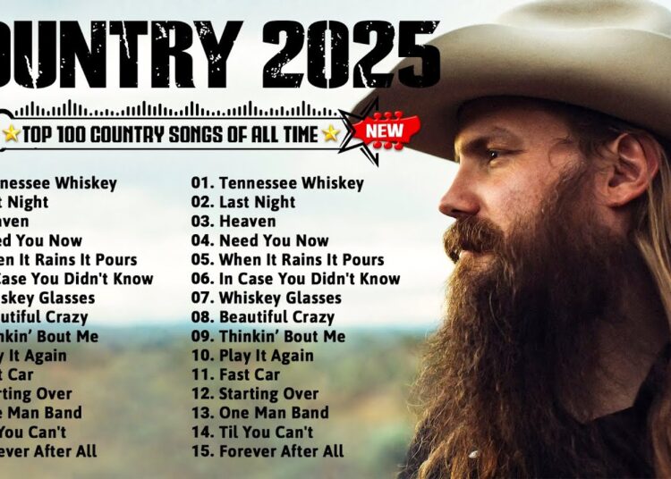 Country Music Playlist 2025 – Chris Stapleton, Luke Combs, Morgan Wallen, Kane Brown, Luke Bryan