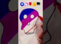 🧿🦄🌹🩳💻satisfying creative colour art#satisfying #artscraft #artist #shorts #viralvideos #treand