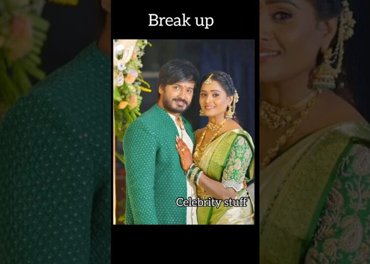 serial actor keerthi break up with her husband vijay#celebrity stuff#break up#vijay#keerthi#marriage