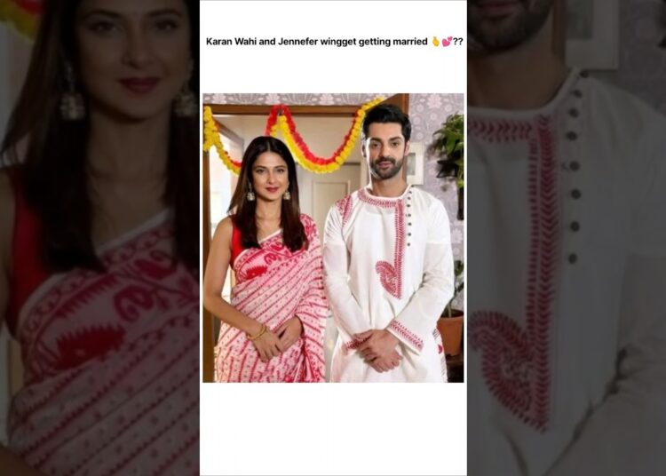They both look cute together🫰💕❤️ #karanwahi #jenneferwingget #gossip #tvshow