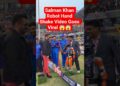 Salman Khan Shakes Hand With a Robot funny video | #shortsfeed #shorts #celebrity #funny