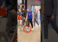 Josh Allen’s leg injury and his use of crutches#shorts #celebrity #nfl #joshallen