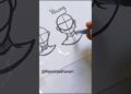 How to Draw kids Young and Old head Drawing #howtodraw #art #artist #ytshorts