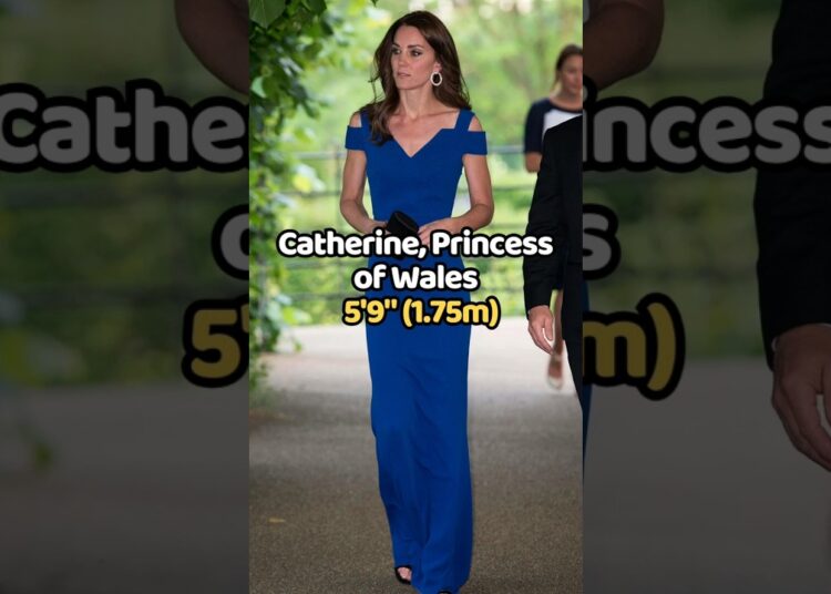 How tall are the royals? – Female members of the British Royal Family #royalfamily