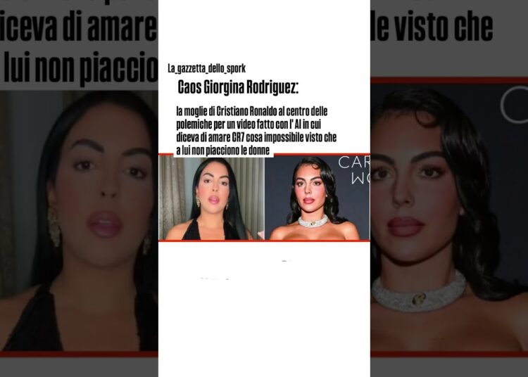il caso Giorgina #meme #memes #gossip #cr7 #cristianoronaldo #vip #tv #ai #audio #social #music