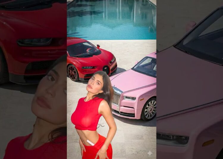Kylie Jenner Car Collection #kyliejenner #celebrity #shorts
